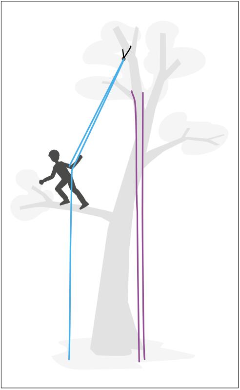 樹上作業(yè)安全繩索